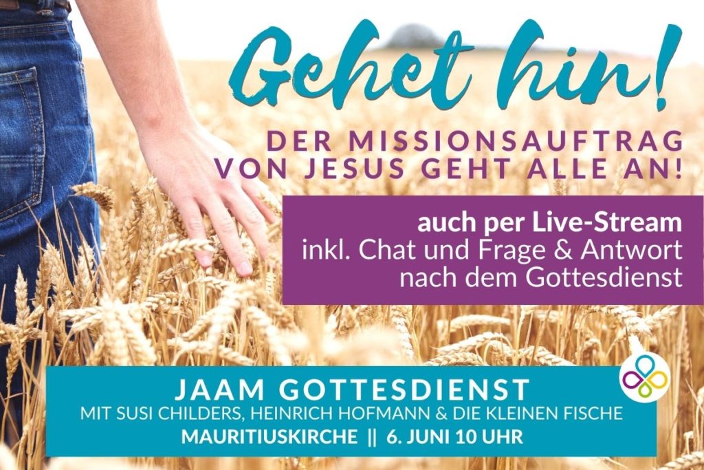 JAAM-Gottesdienst mit Susi Childers