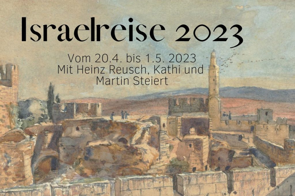 Israel Reise 2023