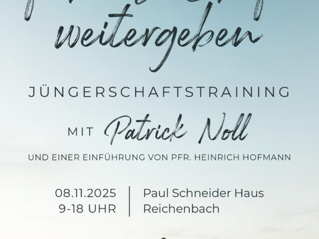 Die frohe Botschaft weitergeben
