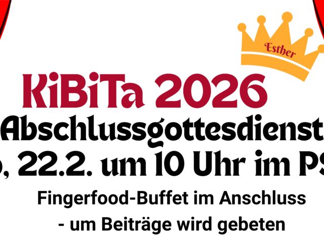 KiBiTa 2026 Abschlussgottesdienst