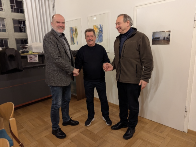 Herzlichen Glückwunsch zur Wiederwahl: Wilfried Rayher bleibt 1. Vorsitzender